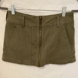 Free people mini skirt.